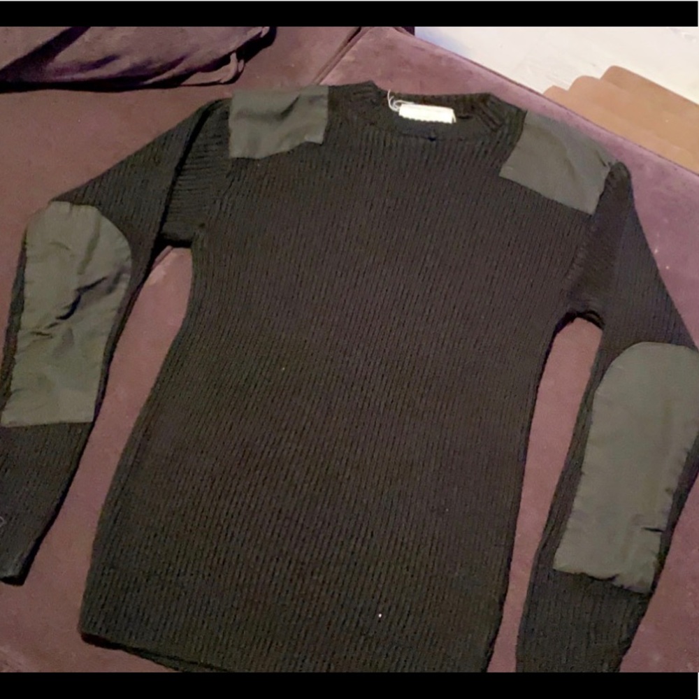 Black “Moto Sweater”
